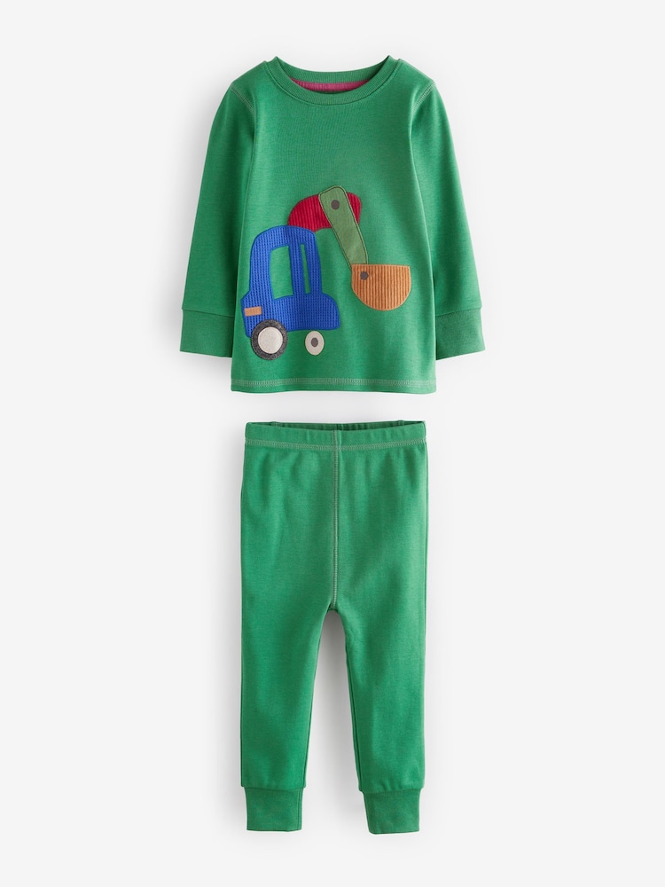 Vert/Orange Transport - Pyjama Snuggle en paquet de 3 (9mois-8ans) - Image 10 of 15