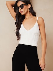 Lipsy Black High Waist Wide Leg Culotte Trousers - Image 4 of 4