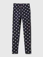 Gap Navy Blue Print Leggings (4-13yrs) - Image 5 of 5