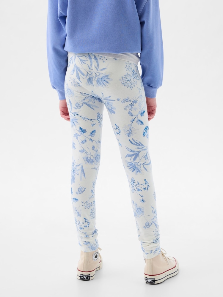 Gap Blue Print Leggings (4-13yrs) - Image 2 of 5