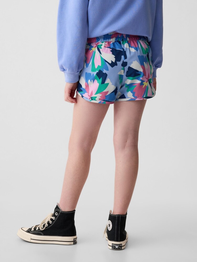 Gap Blue Lined Running Shorts (4-13yrs) - Image 2 of 4 Gap Blue Lined Running Shorts (4-13yrs) - Image 2 of 4