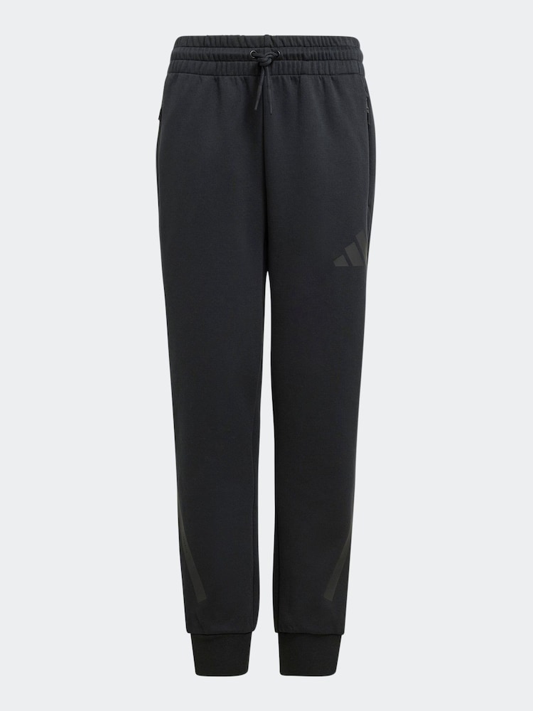 adidas Black Kids Z.N.E. Tapered Leg Tracksuit Bottoms - Image 1 of 1