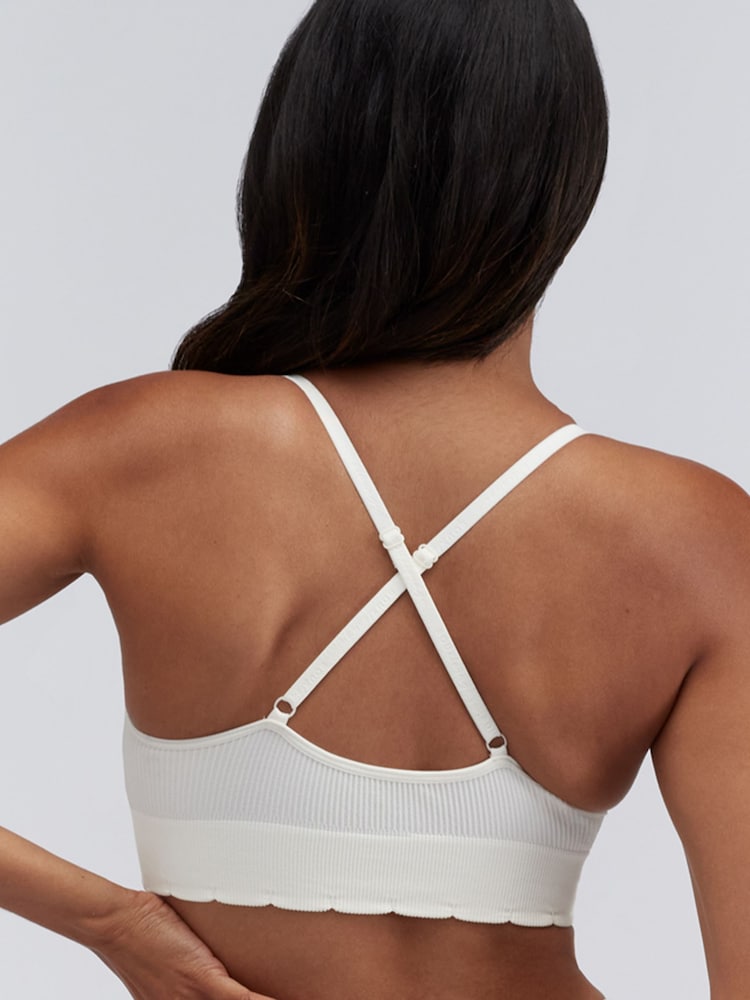 Boux Avenue White Seamless Bralette 2 Pack - Image 2 of 6 Boux Avenue White Seamless Bralette 2 Pack - Image 2 of 6