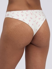 Boux Avenue Pink Freya Cheeky Brazilian Knickers 3 Pack - Image 2 of 6