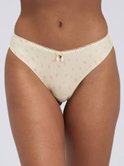 Boux Avenue Pink Freya Cheeky Brazilian Knickers 3 Pack - Image 6 of 6