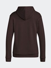 adidas Brown Big Logo Overhead Hoodie - Image 8 of 8