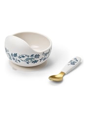 Elodie Details Garden Leo Toile Silicone Bowl Set for Children - Image 3 of 3
