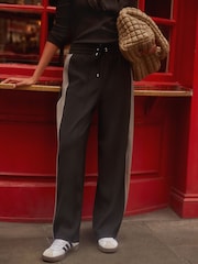 Black Side Stripe Track Trousers - Image 2 of 7