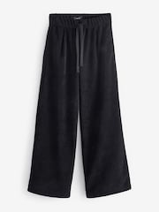 Black Pull On Wide Leg Corduroy Trousers - Image 5 of 6