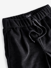 Black Pull On Wide Leg Corduroy Trousers - Image 6 of 6