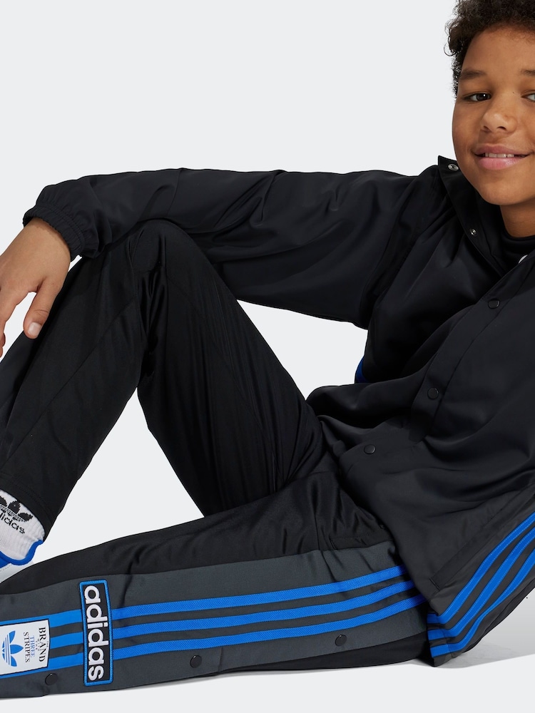 adidas Black adidas Originals Adibreak Tracksuit Bottoms Kids - Image 4 of 6
