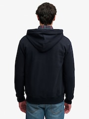 Superdry Blue Essential Logo Zip-Through Hoodie - Image 5 of 5