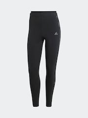 adidas Dark Black Camo 3 Stripe Leggings - Image 6 of 7