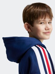 adidas Dark Blue Hoodie - Image 3 of 4