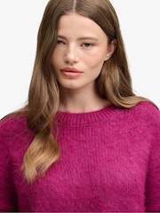 Lila - Superdry Slouchy Brushed Knitted Jumper - Bild 2 von 6