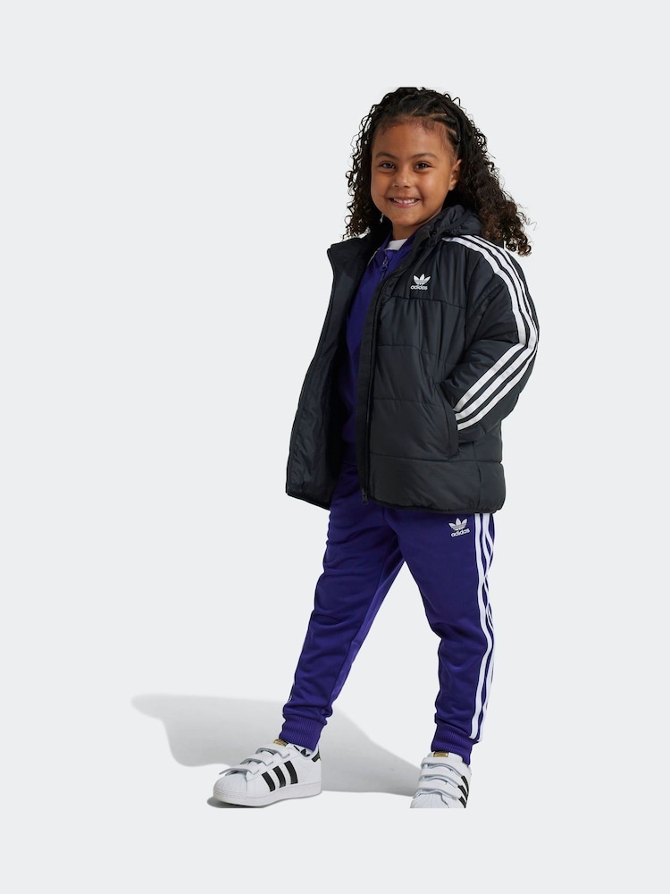 adidas Black Kids Adicolor Jacket - Image 1 of 8
