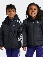 adidas Black Kids Adicolor Jacket - Image 4 of 8