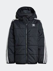 adidas Black Kids Adicolor Jacket - Image 8 of 8