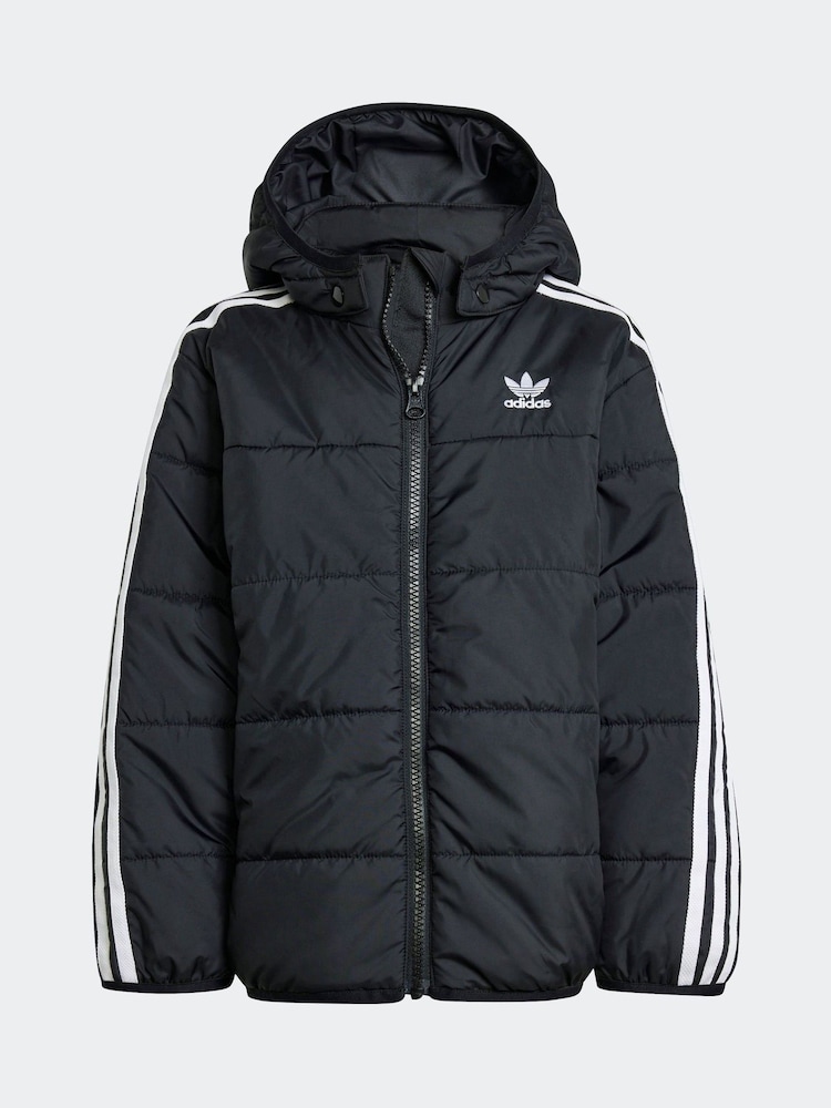 adidas Black Kids Adicolor Jacket - Image 8 of 8