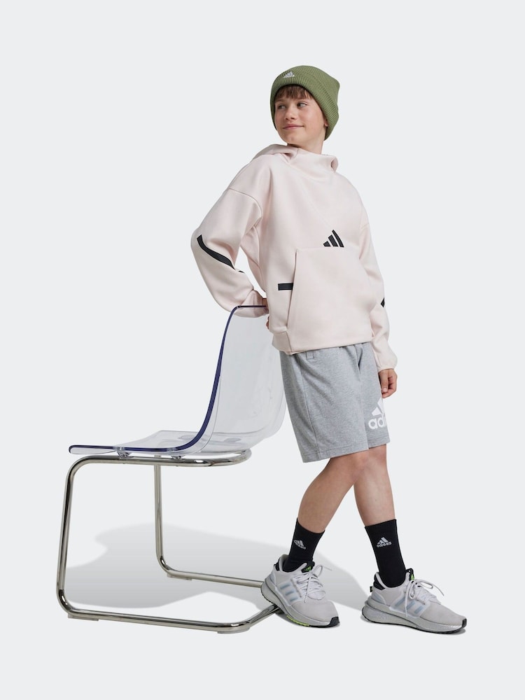 adidas Pink Junior Hoodies - Image 1 of 6