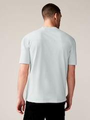 Ice Grey Garment Dye Heavyweight Relaxed Cotton T-Shirt - Image 4 of 8