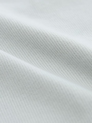 Ice Grey Garment Dye Heavyweight Relaxed Cotton T-Shirt - Image 7 of 8