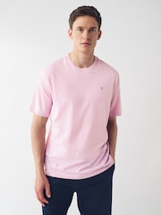 Blue/Coral/Mint Green/Pink Pastel Regular Fit 100% Cotton T-Shirts 4 Pack - Image 2 of 13