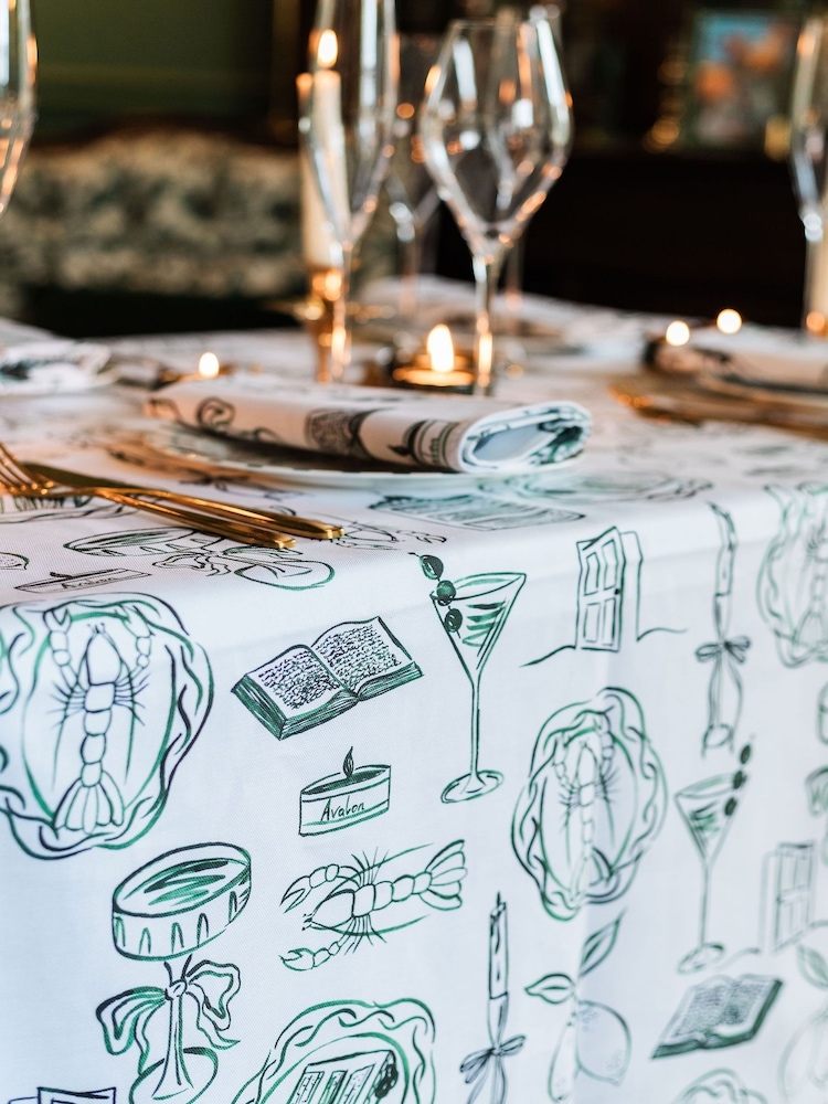 Avalon Home Green Just A Girl Tablecloth - Image 4 of 4