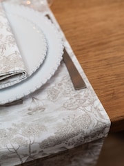 Avalon Home Natural Soft Toile Table Runner - Image 2 of 5