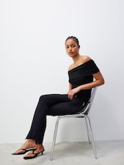 Negro - Pantalones pitillo detalle cremallera - Imagen 2 de 7