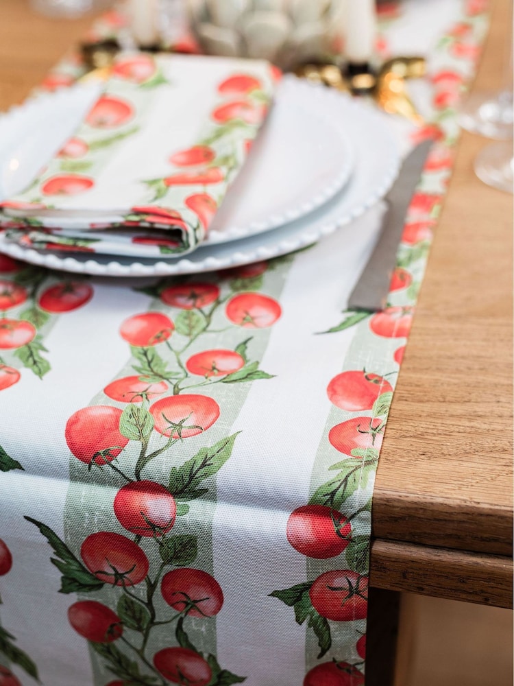 Avalon Home Vine Tomato Table Runner - صورة 1 من 6