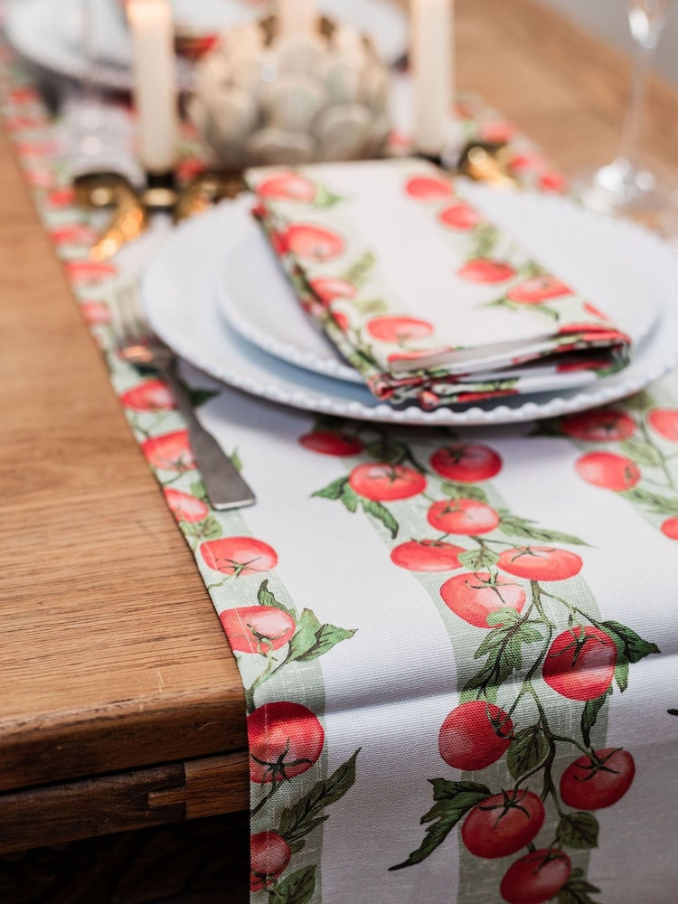 Avalon Home Vine Tomato Table Runner - صورة 2 من 6
