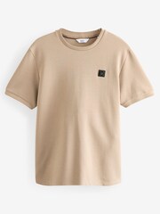 Stone Natural Badged T-Shirt - Image 4 of 6