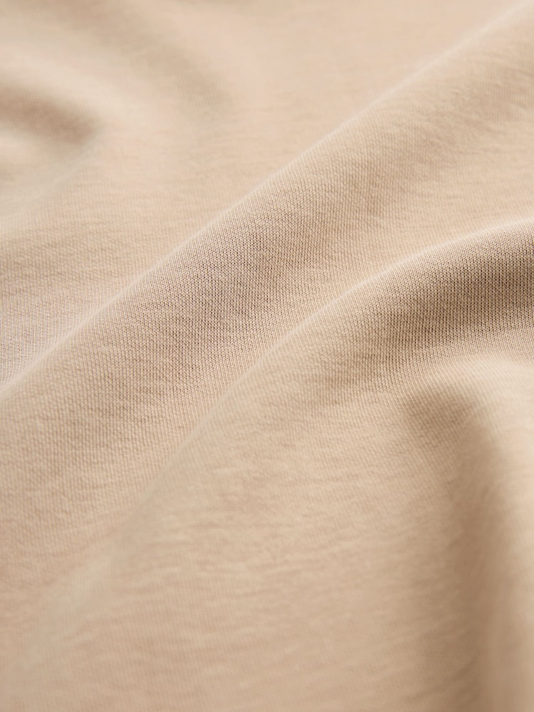 Stone Natural Badged T-Shirt - Image 6 of 6