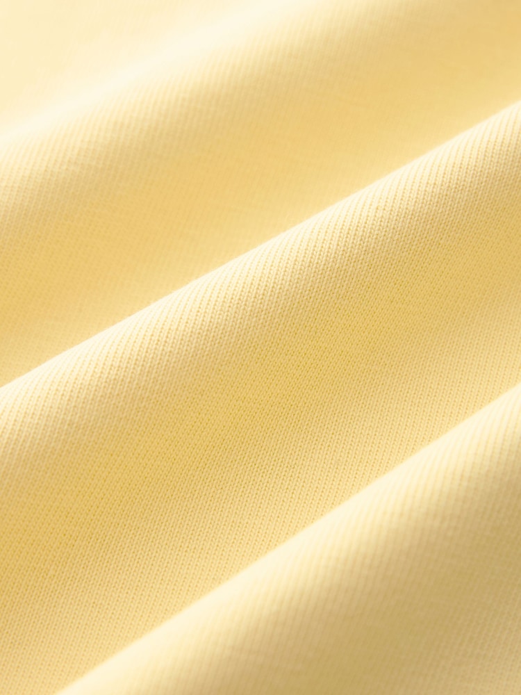 Yellow Garment Dye Heavyweight 100% Cotton T-Shirt - Image 5 of 5