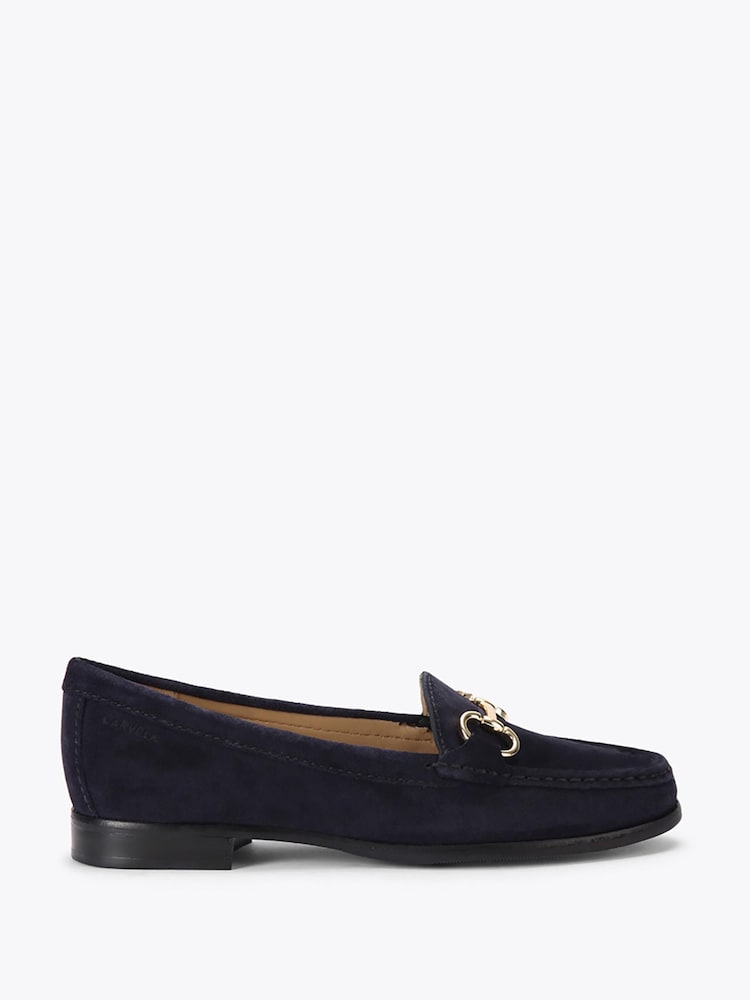 Carvela Comfort Blue Standard Fit London Click Leather Shoes - Image 1 of 5 Carvela Comfort Blue Standard Fit London Click Leather Shoes - Image 1 of 5