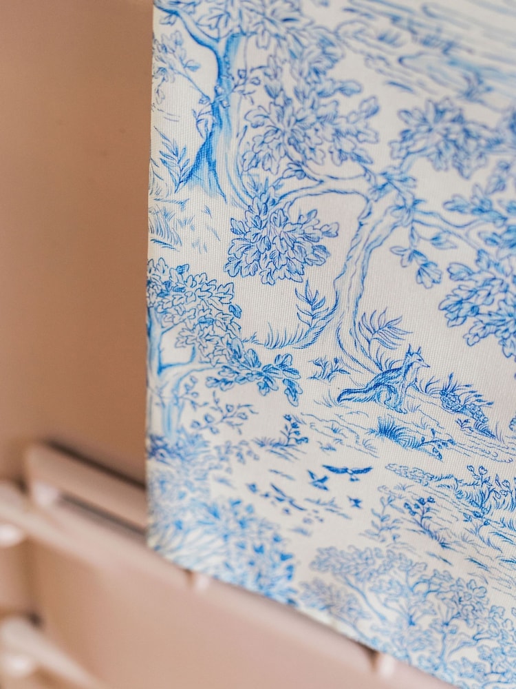 Avalon Home Blue Toile du Jouy Tea Towel - Image 4 of 4