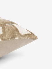 Gold Valencia Cut Velvet 40 x 59cm Cushion - Image 5 of 5