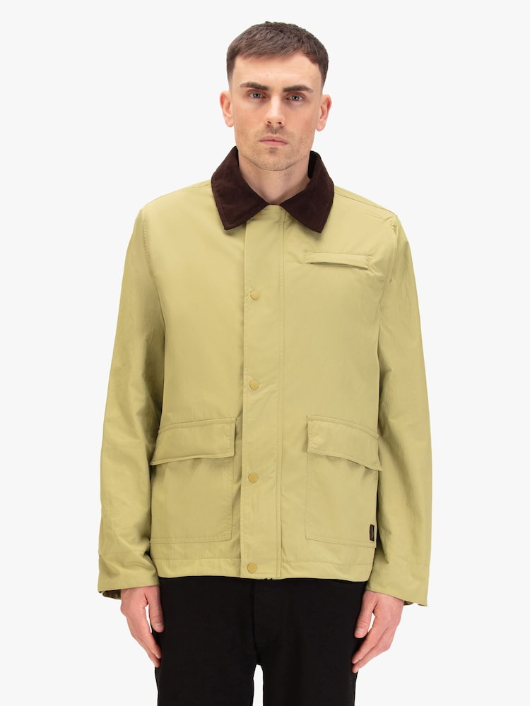 Luke 1977 Green Elbrus Cedar Cord Collar Jacket - Image 1 of 7 Luke 1977 Green Elbrus Cedar Cord Collar Jacket - Image 1 of 7