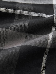 Monochrome 2 Pack Long Sleeve Woven Check Pyjamas (3-16yrs) - Image 7 of 7