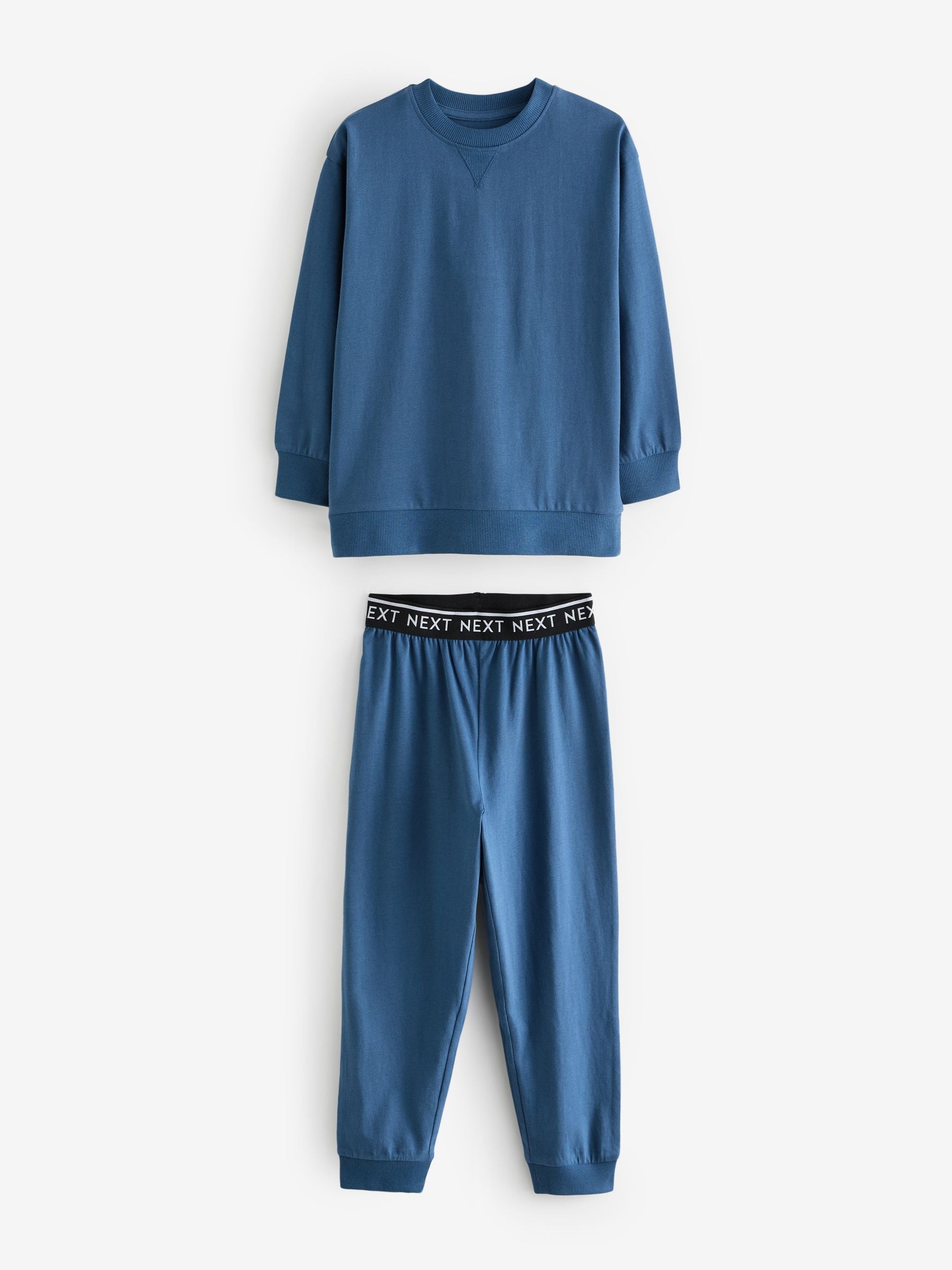 Next：日本 ブルー/グレー/チャコール - ショートレッグパジャマ 3 枚