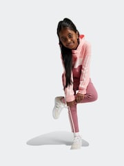 طقم سراويل ضيقة Tiberioمن الفليس بـ3 خطوط بكتل لونية من تشكيلة ملابس الأطفال الرياضية adidas - صورة 3 من 8