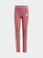 طقم سراويل ضيقة Tiberioمن الفليس بـ3 خطوط بكتل لونية من تشكيلة ملابس الأطفال الرياضية adidas - صورة 8 من 8