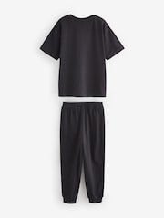 Black Panda Single 100% Cotton Pyjamas (3-16yrs) - Image 6 of 8