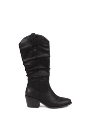 Pavers Black Pavers Black Mid-Calf Western Style Boots - Image 1 of 4
