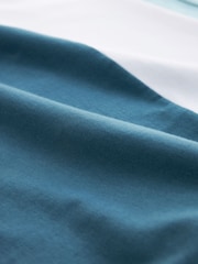 Blue 100% Cotton Block Vest - Image 3 of 5