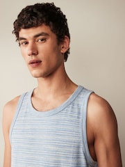 Blue Textured Vest - Image 1 of 7