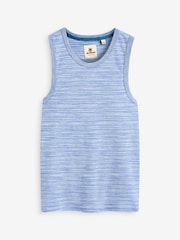 Blue Textured Vest - Image 5 of 7