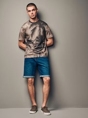 Neutral Palm 100% Cotton Printed T-Shirt - Image 2 of 7