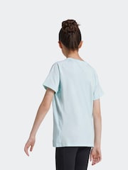 adidas Blue Kids T-Shirt - Image 2 of 7